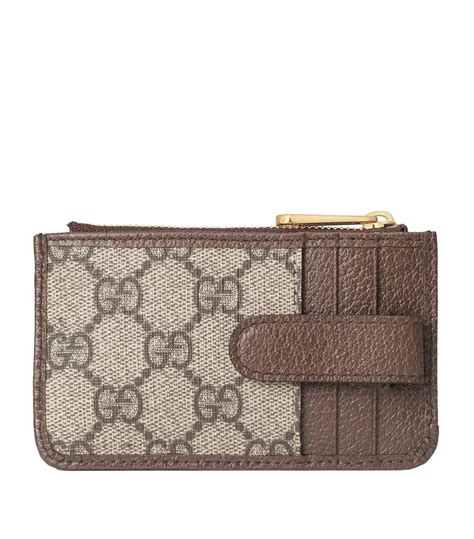 gucci card holder beige|gucci card holder for women.